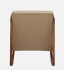 Baarn Mango Wood Rocking Chair In Rustic Teak Finish