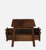 Baarn Mango Wood Small Coffee Table In Rustic Teak Finish