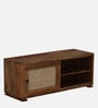 Baarn Mango Wood TV Console In Rustic Teak Finish