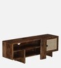 Baarn Mango Wood TV Unit In Rustic Teak Finish