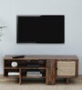 Baarn Mango Wood TV Unit In Rustic Teak Finish
