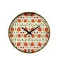 Multicolour Plastic Babur Modern Wall Clock