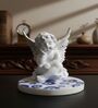 Baby Angel With Evil Eye Marble Base