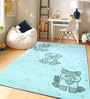 Baby Animals Carpet in Multicolour