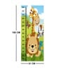 Baby Animals in Multicolour Height Chart