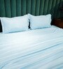 Baby Blue 400TC 100% Cotton Solid Bed Sheet Collection