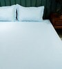 Baby Blue 500TC 100% Cotton Solid Bed Sheet Collection