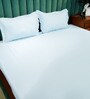 Baby Blue 500TC 100% Cotton Solid Bed Sheet Collection