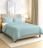 Baby Blue Solid 400 TC Cotton Double Sized Duvet Cover
