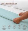 Baby Blue Solid 400 TC Cotton Double Sized Duvet Cover