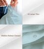 Baby Blue Solid 400 TC Cotton Double Sized Duvet Cover