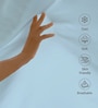 Baby Blue Solid 600 TC Cotton Super King Sized Bedsheet with 4 Pillow Covers