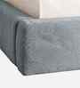 Baby Breeze Boucle Kids Twin Bed With Hydraulic Storage In Blue Colour
