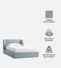 Baby Breeze Kids Toddler Bed In Blue Colour