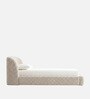 Baby Breeze Kids Twin Bed In Cream Colour
