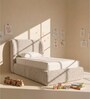 Baby Breeze Kids Twin Bed In Cream Colour