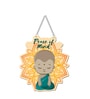 Baby Buddha Wooden Wall Hanging