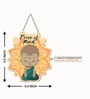 Baby Buddha Wooden Wall Hanging