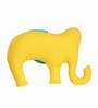 Yellow Cotton Baby Elephant Shaped Pillow
