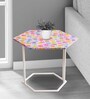 Baby Elephants End Table in Multi Colour
