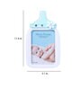 Milk Bottle Blue Plastic Kids Photo Frame