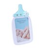Milk Bottle Blue Plastic Kids Photo Frame