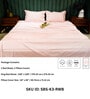 Baby Pink 300TC 100% Cotton Solid Bed Sheet Collection