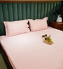 Baby Pink 300TC 100% Cotton Solid Bed Sheet Collection
