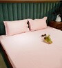 Baby Pink 400TC 100% Cotton Solid Bed Sheet Collection