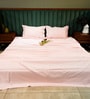 Baby Pink 500TC 100% Cotton Solid Bed Sheet Collection