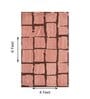 Pink Geometrical Woolen 48 x 72 Inches Hand Tufted Rug