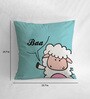Canvas Cushion with Baby Sheep Print