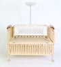 Baby Wooden Cot with Swing & Mosquito Net
