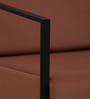 Bach Metal Sofa Chair In Black Finish