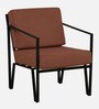 Bach Metal Sofa Chair In Black Finish