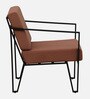 Bach Metal Sofa Chair In Black Finish