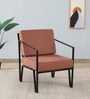 Bach Metal Sofa Chair In Black Finish