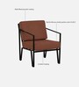 Bach Metal Sofa Chair In Black Finish