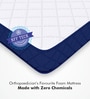 Back Master with NFF Tech. Bonded Foam 6 Inches King Size Mattress in White Colour