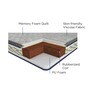 Back Sport Orthopedic Memory Foam 6 Inch Rubberised Coir Single Size Mattress