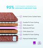 BACK SUPPORT Orthosense Cocopedic Tech. Coir 5 Inches Queen Size Mattress in Maroon Colour
