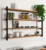 Contemporary Design Backlit Wall Shelf