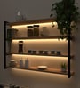 Contemporary Design Backlit Wall Shelf
