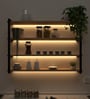 Contemporary Design Backlit Wall Shelf