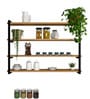Contemporary Design Backlit Wall Shelf