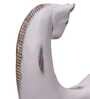 Backward Gazing Horse Resin Artifact (White)