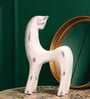 Backward Gazing Horse Resin Artifact (White)