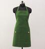 Backyard Dark Green Cotton Apron