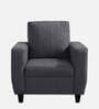 Bae Fabric 1 Seater Sofa in Stone Grey Colour