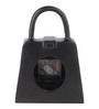 Bag of Time  Black Aluminium Table Clock